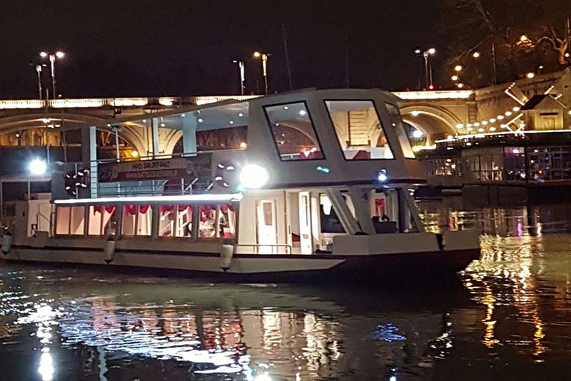 Cena aziendale con Crociera sul Tevere